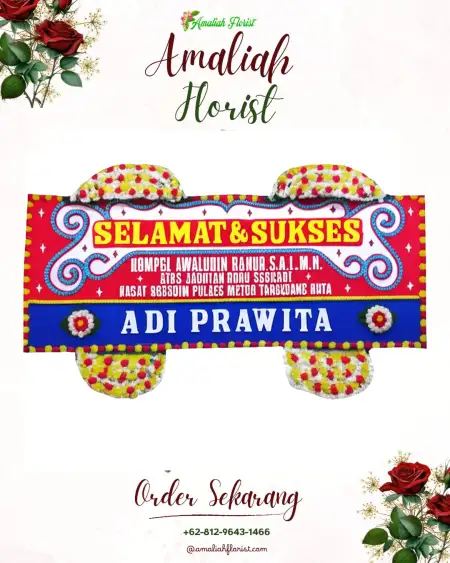 Papan Bunga Ucapan Selamat Sumbon